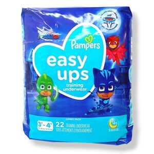 Pampers PJ Masks Easy Ups Training Pants Pull-Ups 3T-4T 22ct - NWT New & Sealed!